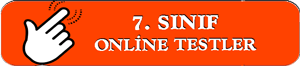 Ortaokul 7. Sınıflar Online Testler